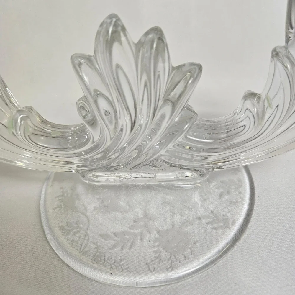 Fostoria pair vintage
